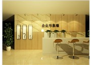 前臺接待臺和形象墻如何裝飾，德軒點亮您的企業文化